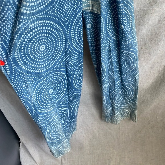 Cleobella Tominga Indigo Blue Jumpsuit Size Small - Picture 5 of 15